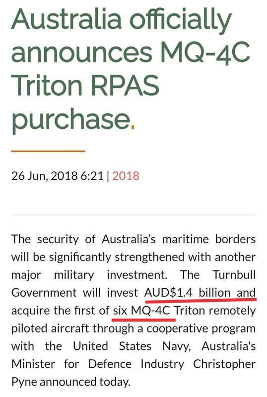  战略无人机神话终结：MQ-4C被击落事件技术复盘与地缘冲击波 新闻