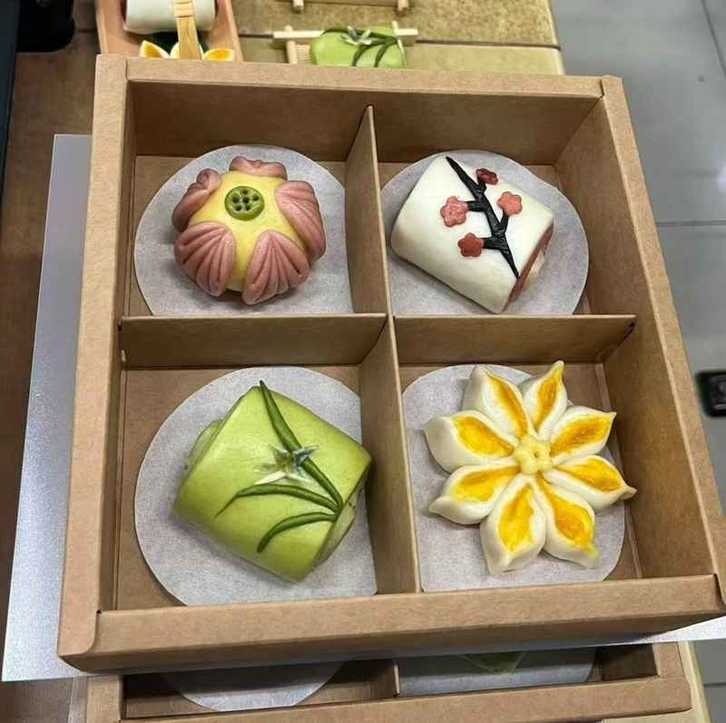  大学生创意突破，养生馒头实现高价转化；四季花韵融入传统主食。 健康养生