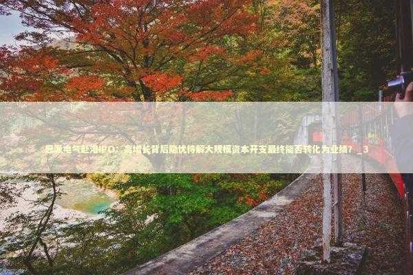 思源电气赴港IPO：高增长背后隐忧待解大规模资本开支最终能否转化为业绩？_3 新闻