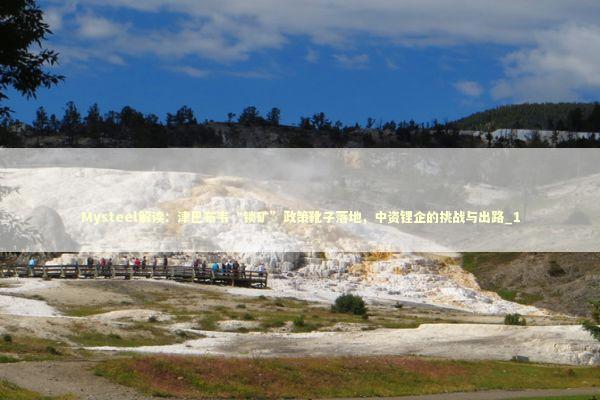 Mysteel解读:津巴布韦“锁矿”政策靴子落地,中资锂企的挑战与出路_1 Mysteel解读:津巴布韦“锁矿”政策靴子落地,中资锂企的挑战与出路_1 新闻