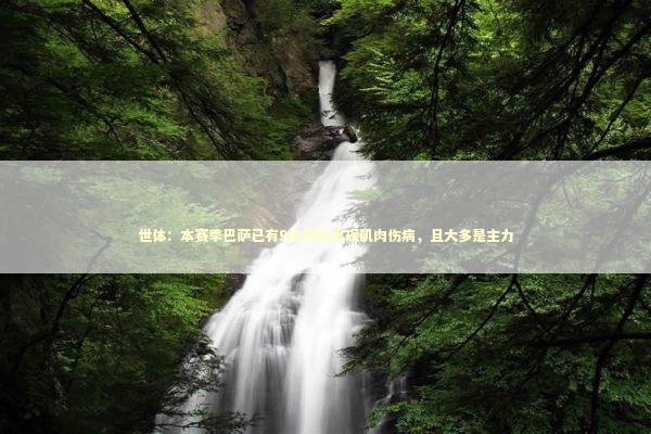 世体：本赛季巴萨已有9名球员出现肌肉伤病，且大多是主力 新闻