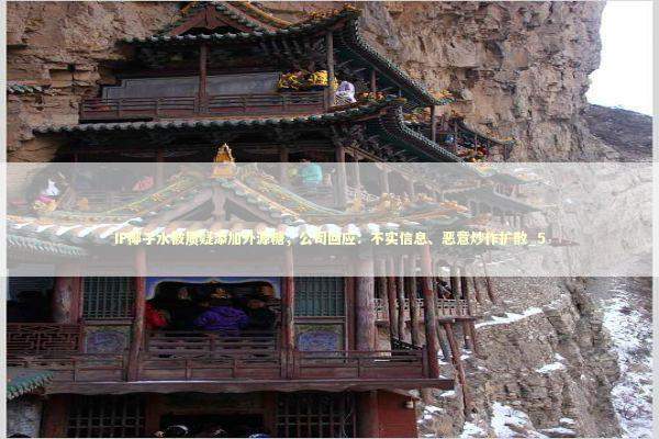 IF椰子水被质疑添加外源糖，公司回应：不实信息、恶意炒作扩散_5 新闻