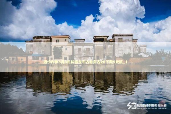 酒价内参3月3日价格发布古井贡古20下跌9元瓶_1